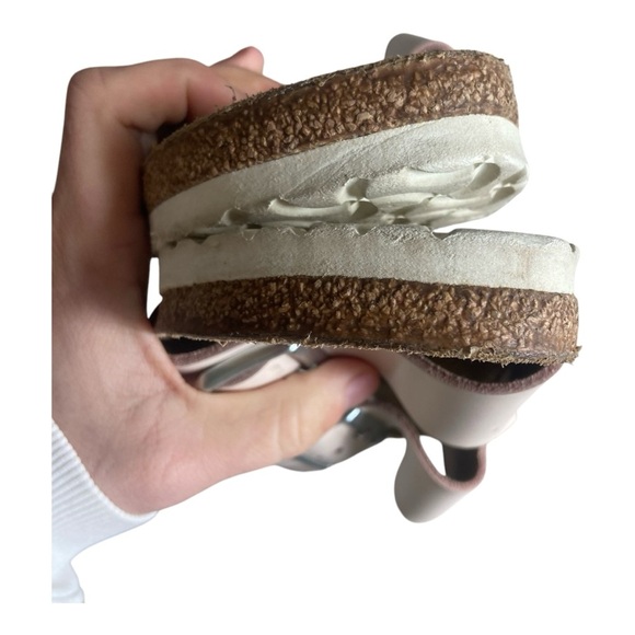 Birkenstock Light Rose Pink Sandals Arizona Sz 41 - Picture 6 of 7